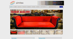 Desktop Screenshot of almitex.com.pl